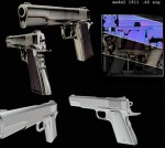 In game 1911&nbsp;pistol